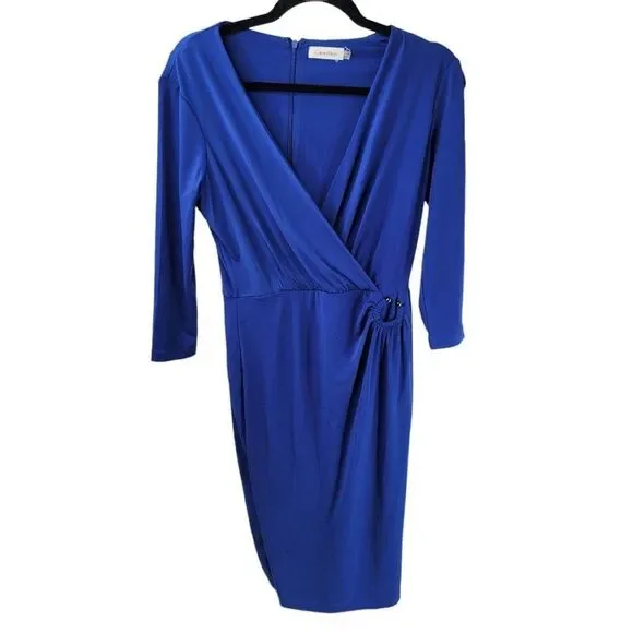 green emerald velvet dress Royal Blue Halter With Pocket Beaded Satin A Line Short Homecoming Dre –  AlineBridal main image 1